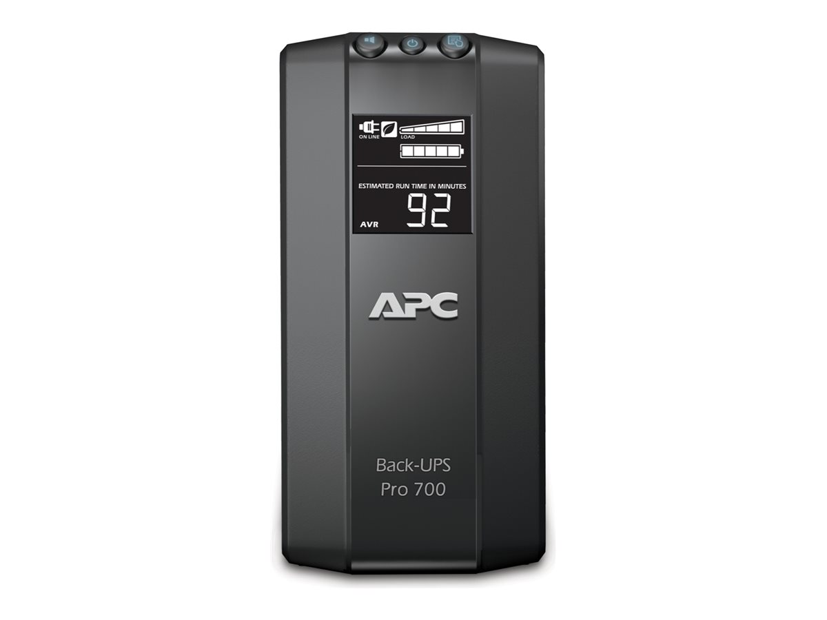 Непрекъсваемо захранване (UPS) APC RS LCD 700 BR700G, line-interactive, 700 VA / 420 W, LCD дисплей, 6×NEMA 5-15, USB, AVRна ниска цена с бърза доставка - BestPC.BG