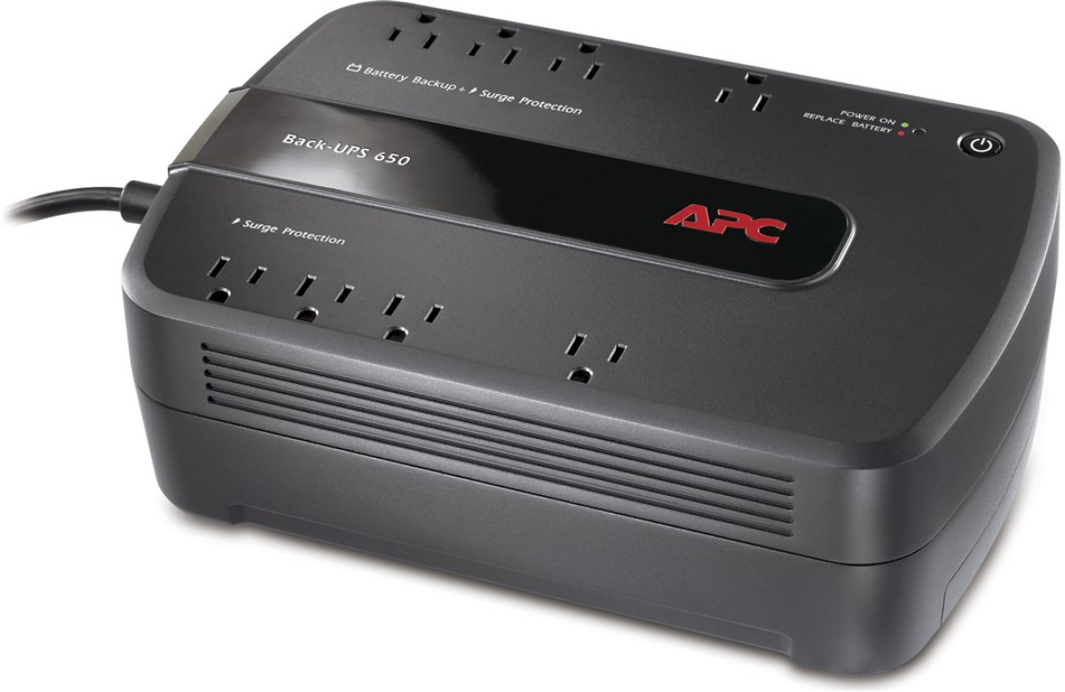 APC Back-UPS 390 Watt / 650 VA, Line-interactive, USBна ниска цена с бърза доставка - BestPC.BG
