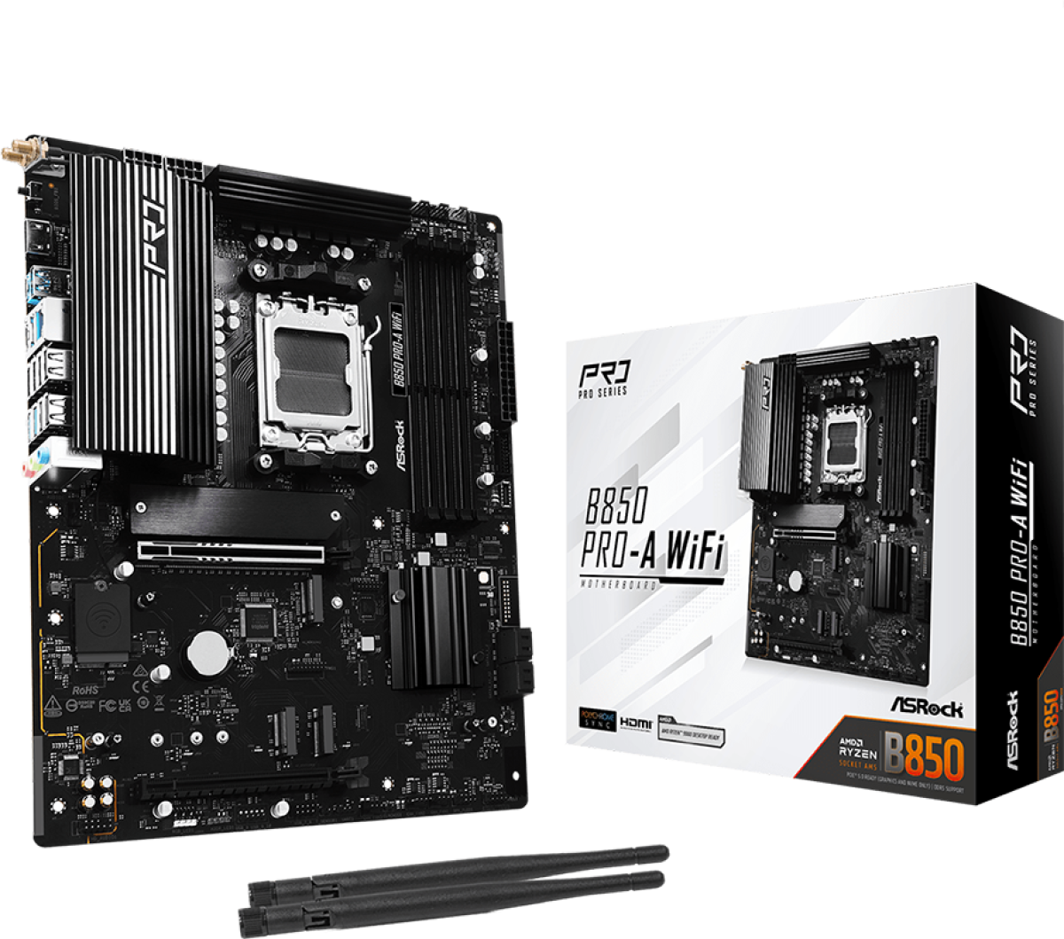 Дънна платка AMD AM5 B850-4DDR5-WIFIна ниска цена с бърза доставка - BestPC.BG