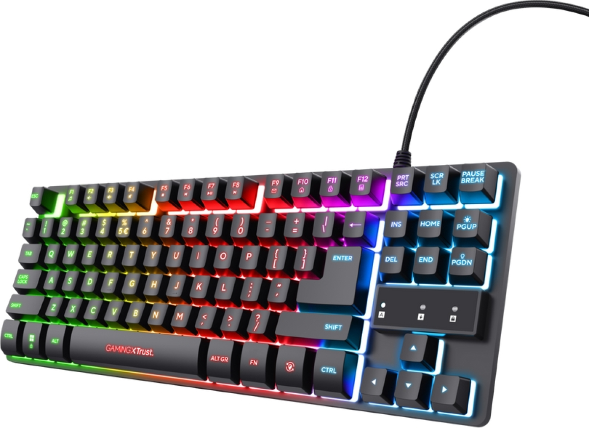 Клавиатура TRUST GXT833 Thado TKL Keyboard, Black USна ниска цена с бърза доставка - BestPC.BG