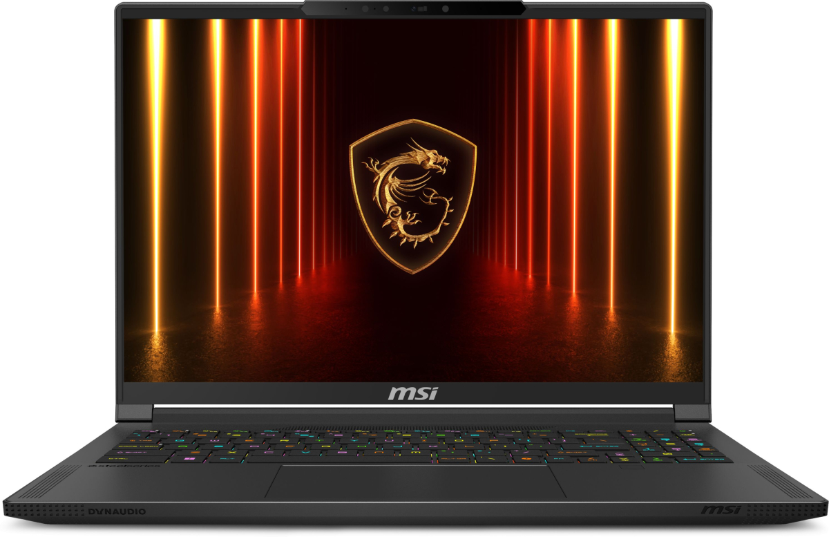 Лаптоп MSI Stealth A16 AI+ A3XVFG, 16.0", WQXGA, AMD Ryzen AI 9 HX 370, NVIDIA RTX 4060 8GB GDDR6 DLSS 3, 32 GB, 1 TB SSD, Win 11 Home, Черенна ниска цена с бърза доставка - BestPC.BG