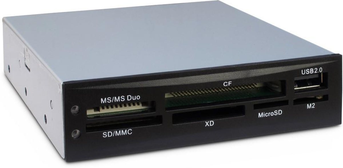 AC четец за карти NITROX CI-02 3,5 вътрешен USB2.0, черенна ниска цена с бърза доставка - BestPC.BG