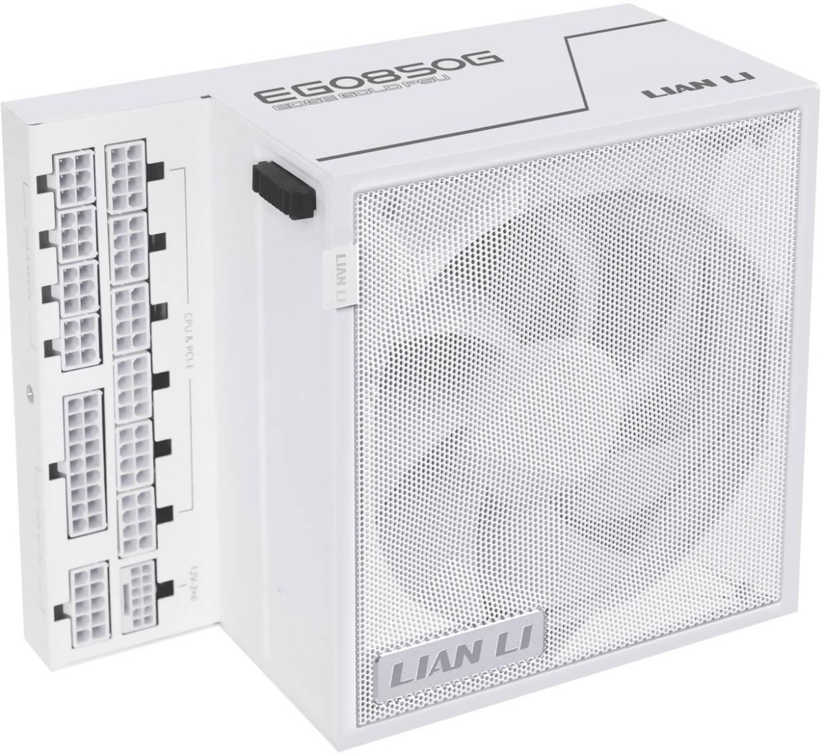 Захранване Lian Li EDGE EGO850 White 850W 80+ Gold PCIe 5.1, ATX 3.1на ниска цена с бърза доставка - BestPC.BG