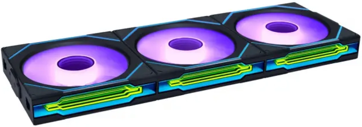 Вентилатори 3бр Lian Li UNI FAN SL-INF Wireless ARGB PWM Reverse - 120 mm Черни + Контролерна ниска цена с бърза доставка - BestPC.BG