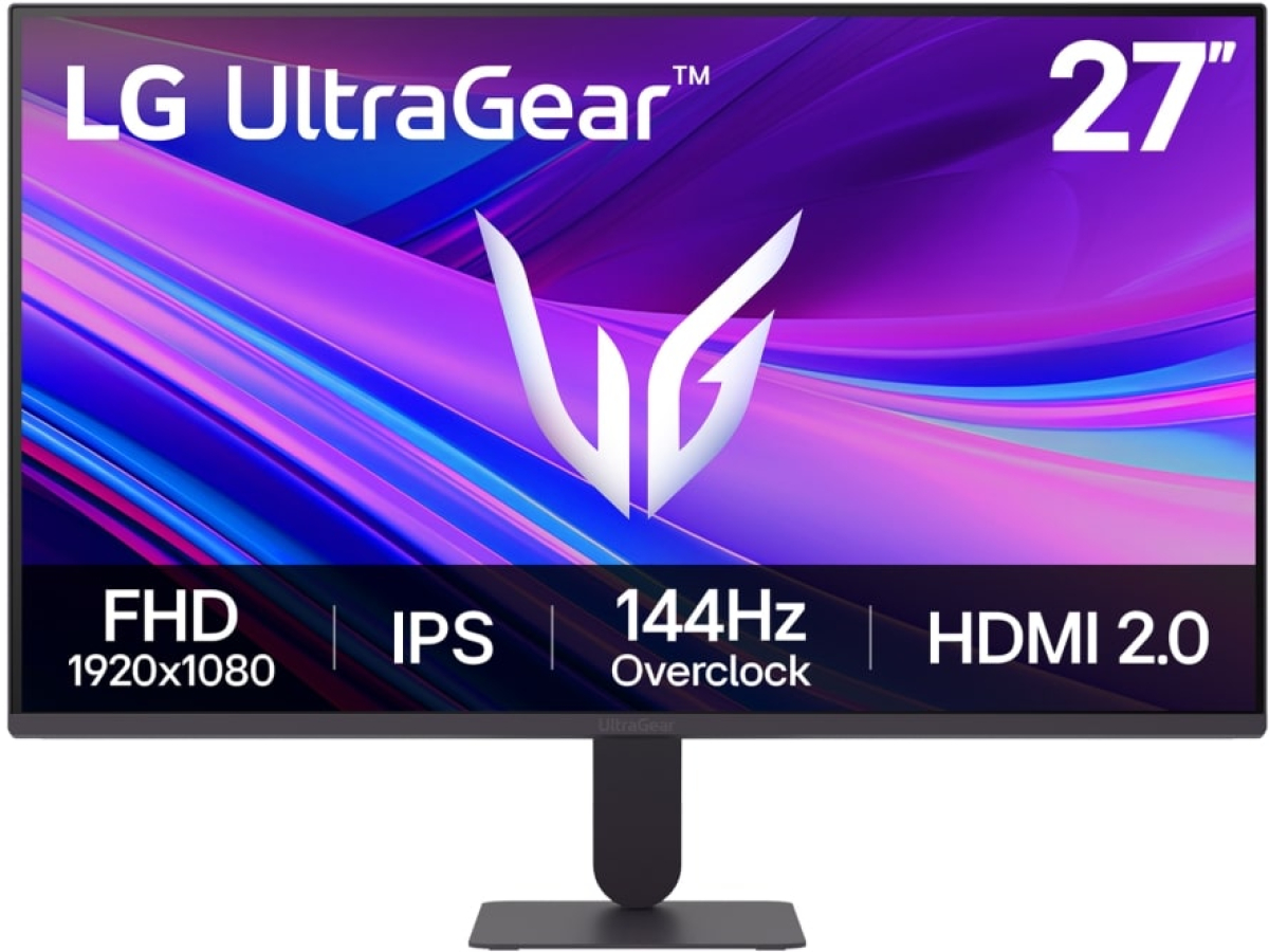 Монитор LG 27G411A-B, 27" 144Hz, FHD (1920x1080) 16:9, 1x DisplayPort, 1x HDMI, 1х Headphone out, Чернана ниска цена с бърза доставка - BestPC.BG