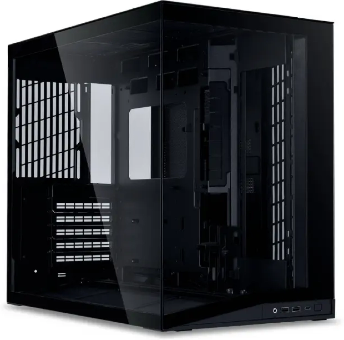 Кутия Lian Li O11 Dynamic Mini V2, Mini-Tower - Blackна ниска цена с бърза доставка - BestPC.BG