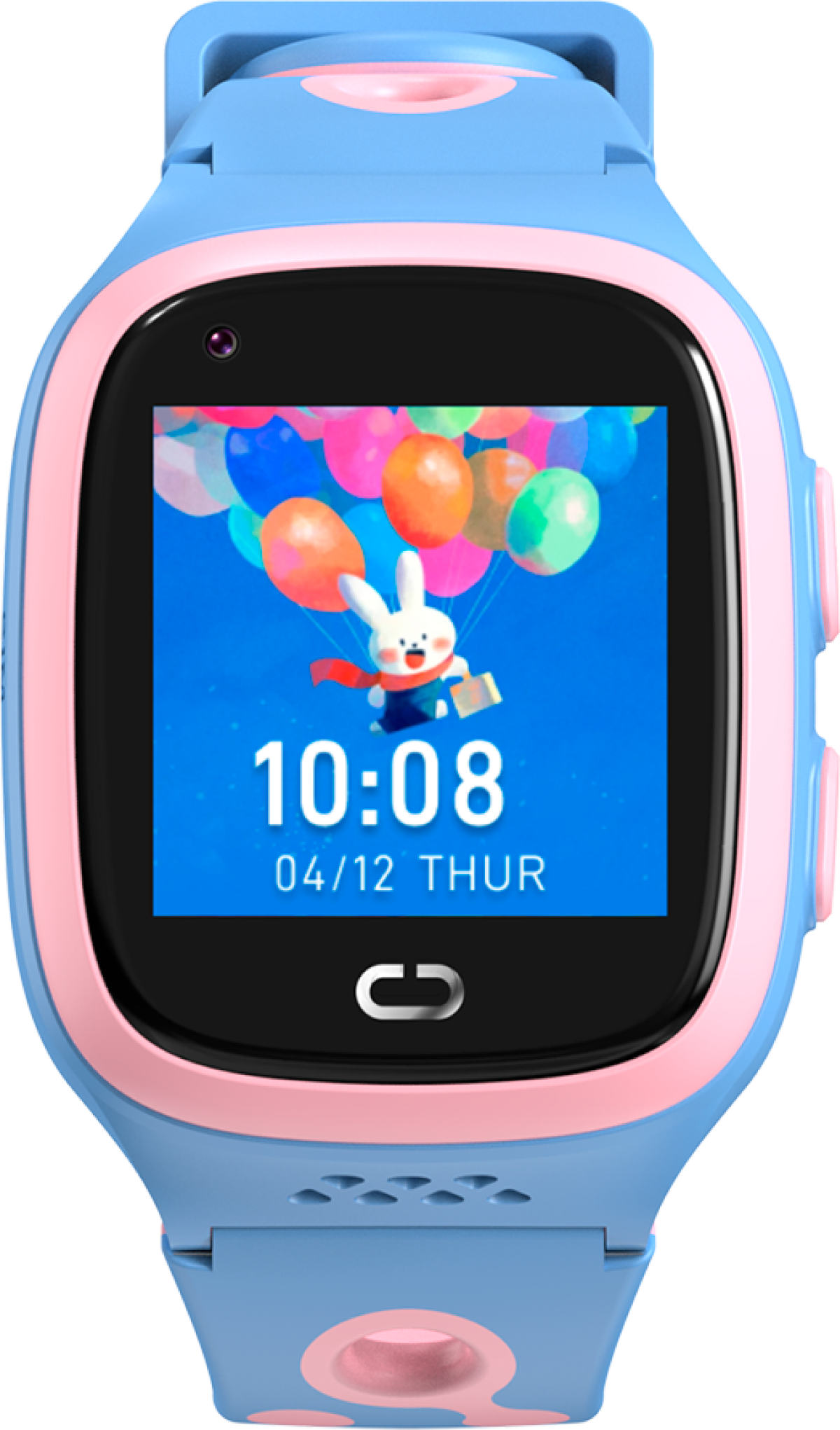 Смарт часовник Canyon Kids Watch ZEFIR KW-49, E-SIM, 4G, GPS, WiFi, Video, Music, Games, Син/Розовна ниска цена с бърза доставка - BestPC.BG