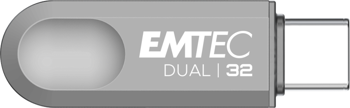 Флаш памет EMTEC USB 3.2 Type-C Dual D280 32 GB, двустраннана ниска цена с бърза доставка - BestPC.BG
