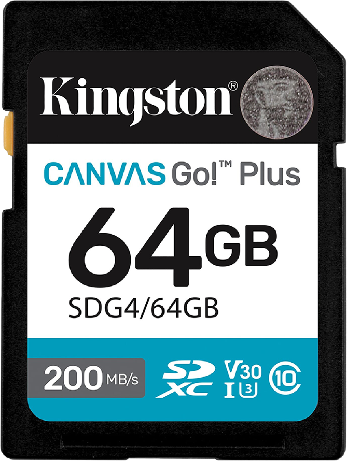 KINGSTON 64GB SDXC Canvas Go Plus Gen4 200MB-s C10 UHS-I U3 V30на ниска цена с бърза доставка - BestPC.BG