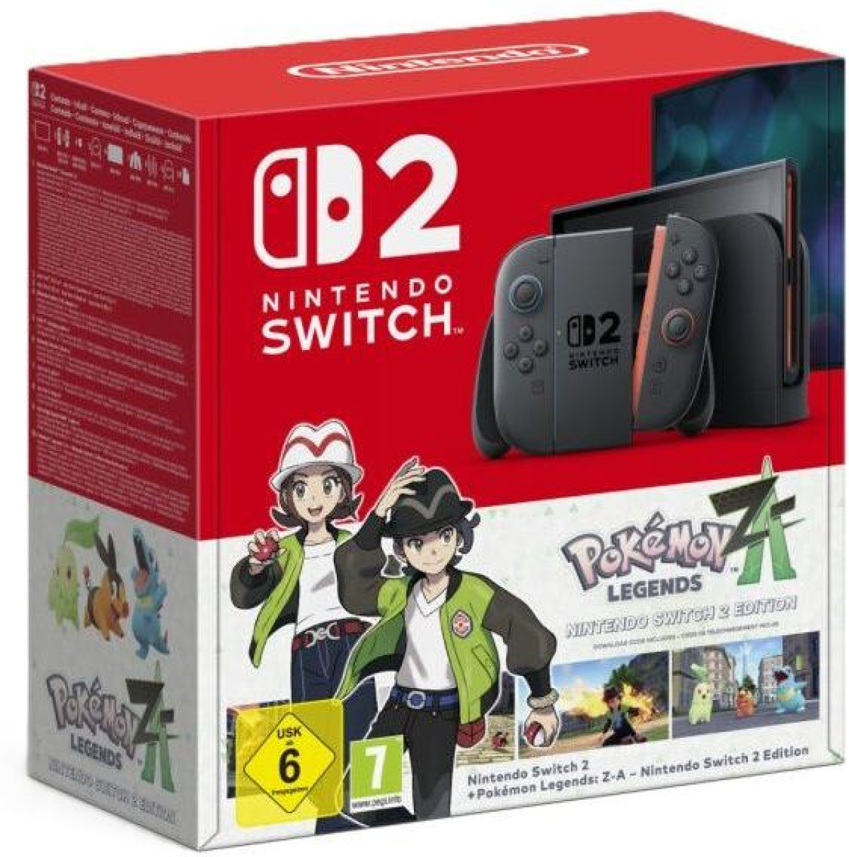 Мултимедиен продукт Конзола Nintendo Switch 2 + Pokemon Legends Z-A Bundle 256GBна ниска цена с бърза доставка - BestPC.BG