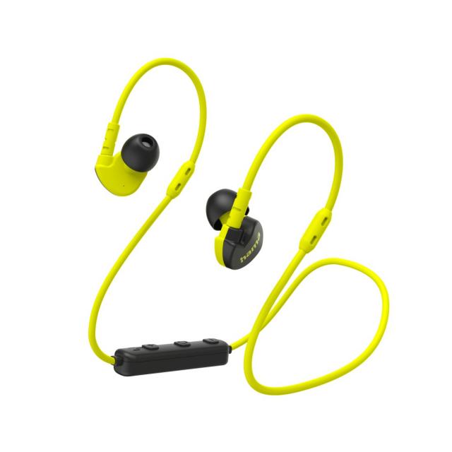 Слушалки HAMA Freedom Athletics III, Bluetooth 5.3, In ear, с микрофон, 20 kHz, 32 Ω, 96 dB, USB-C, жълт и черенна ниска цена с бърза доставка - BestPC.BG