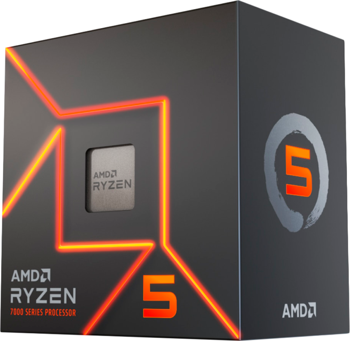 Процесор AMD CPU Desktop Ryzen 5 6C-12T 7400, 4.30 GHz, 22MB, 65W, AM5, MPK, Radeon Graphics, Wraith Stealth Coolerна ниска цена с бърза доставка - BestPC.BG