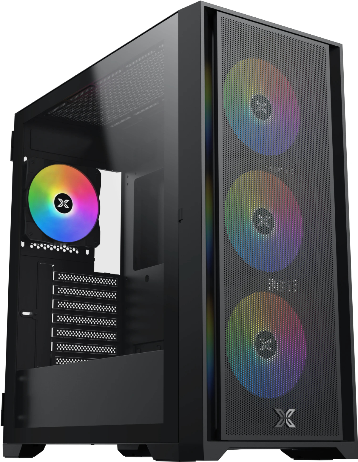 Xigmatek кутия Case EATX - Master X II - 4 ARGB Fansна ниска цена с бърза доставка - BestPC.BG