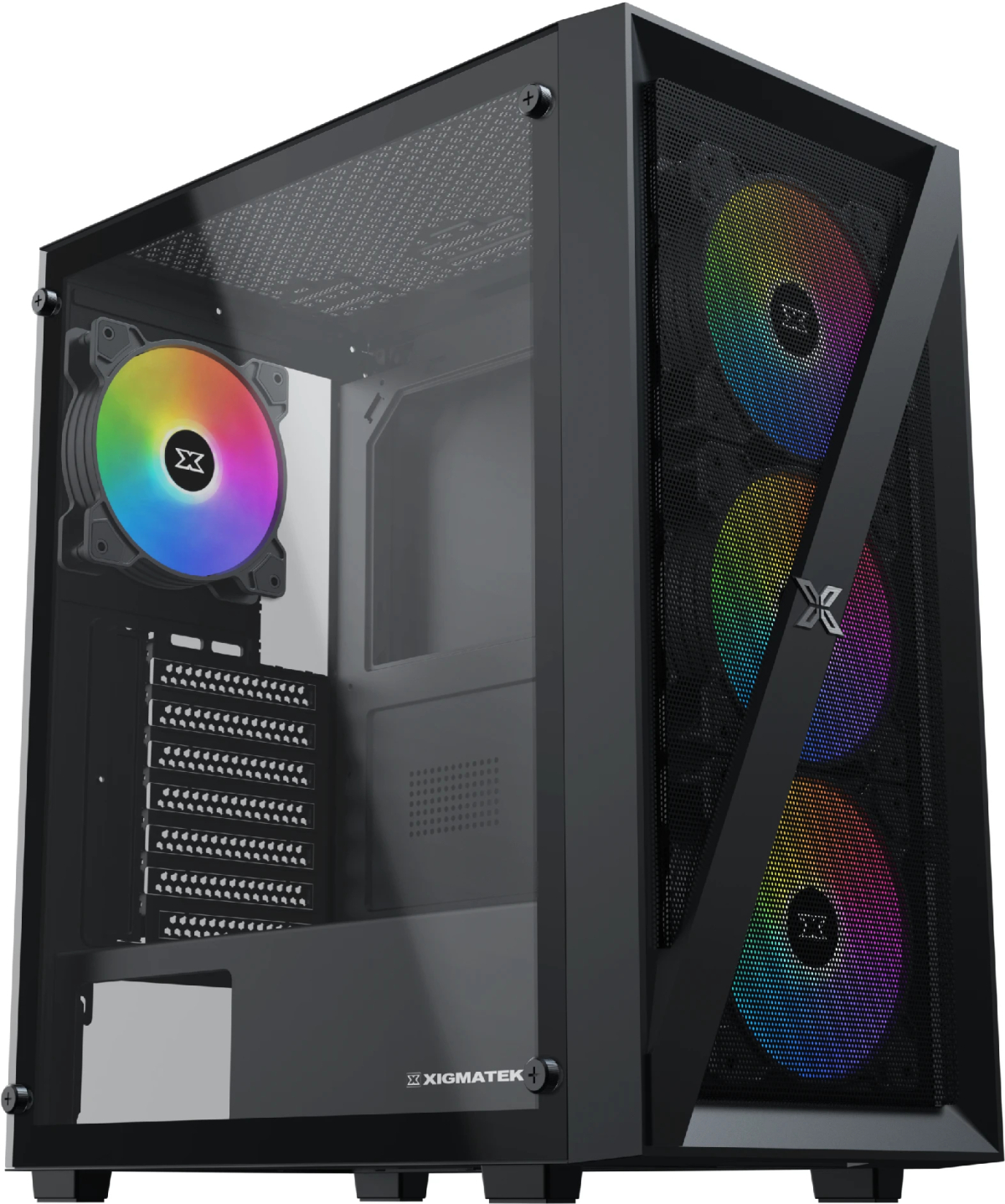Xigmatek кутия Case ATX - Blade - 4 RGB Fansна ниска цена с бърза доставка - BestPC.BG