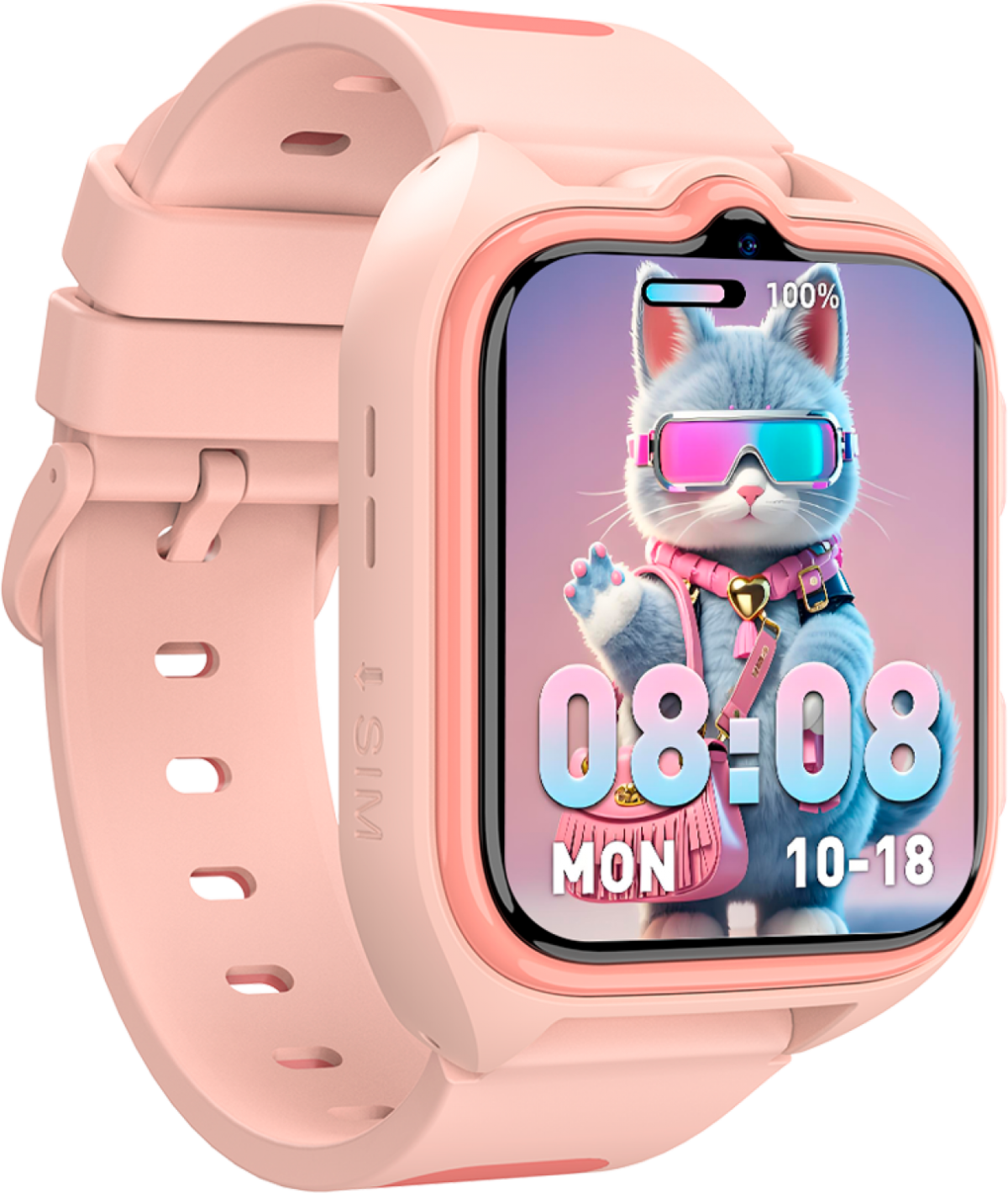 Смарт часовник Blackview BVZ30 1.75'' TFT 320*280, RAM 256Mb+ROM 512Mb, Battery:800mAh, GPS, SOS, support Lanyard, OS RTOSна ниска цена с бърза доставка - BestPC.BG