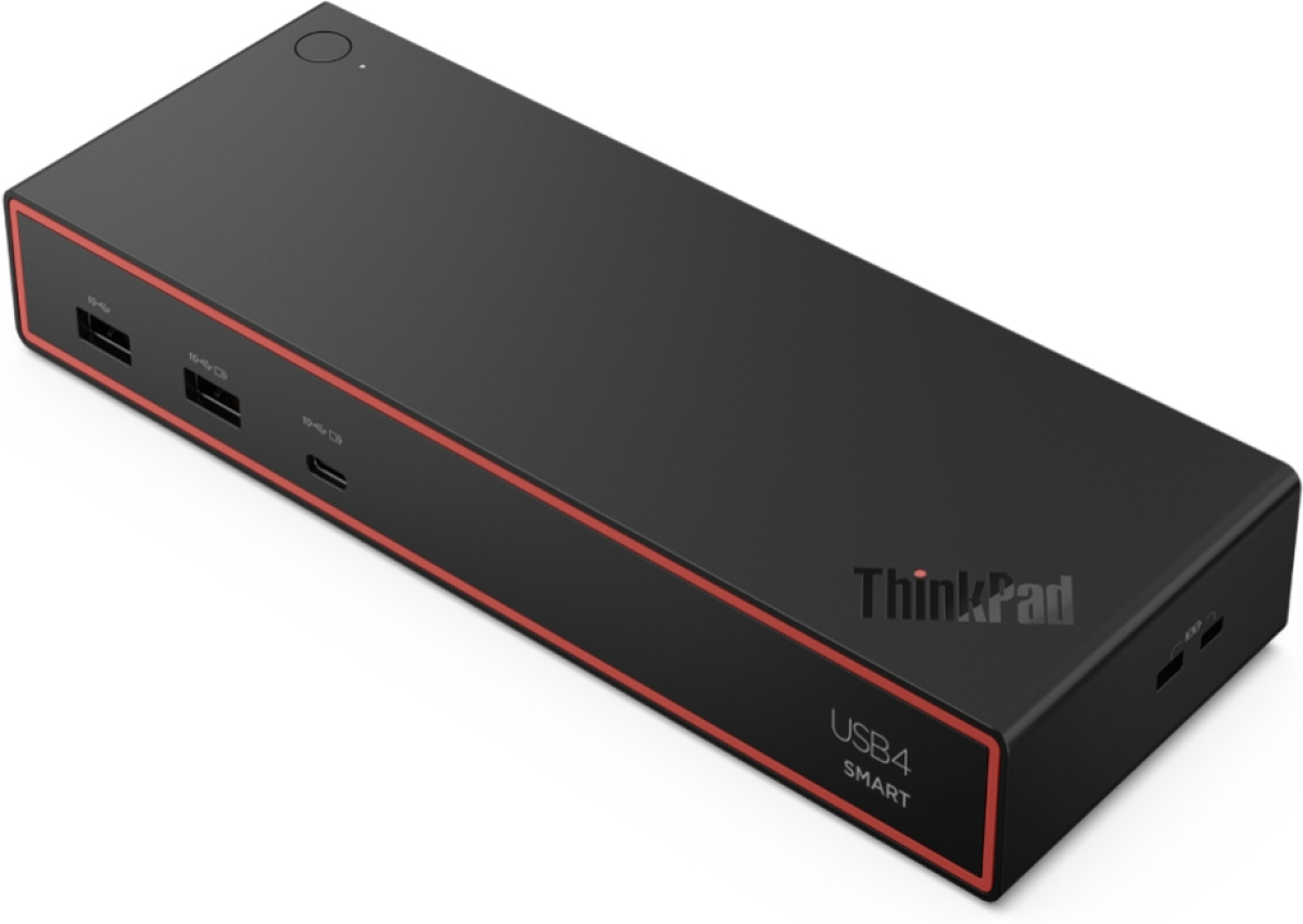 Докинг станция ThinkPad USB4 Dock 5500 - 100W - Черен/Червенна ниска цена с бърза доставка - BestPC.BG