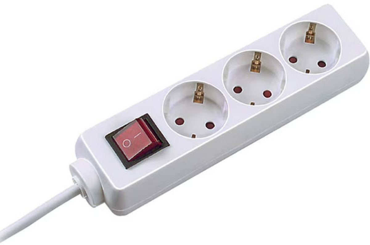 Контакт Power strip BACHMANN 3x, w-3m cable, Whiteна ниска цена с бърза доставка - BestPC.BG