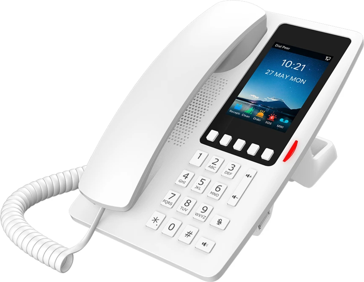 Fanvil телефон IP Wi-Fi Phone - H6W White, VoIPна ниска цена с бърза доставка - BestPC.BG