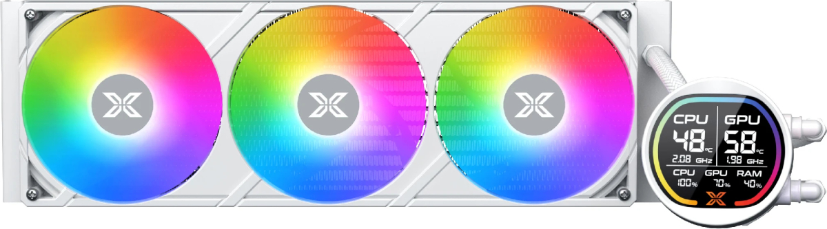 Xigmatek водно охлаждане Water Cooling LK Pro 360 Digital Arctic - 2.7 inch Digital LCD Displayна ниска цена с бърза доставка - BestPC.BG