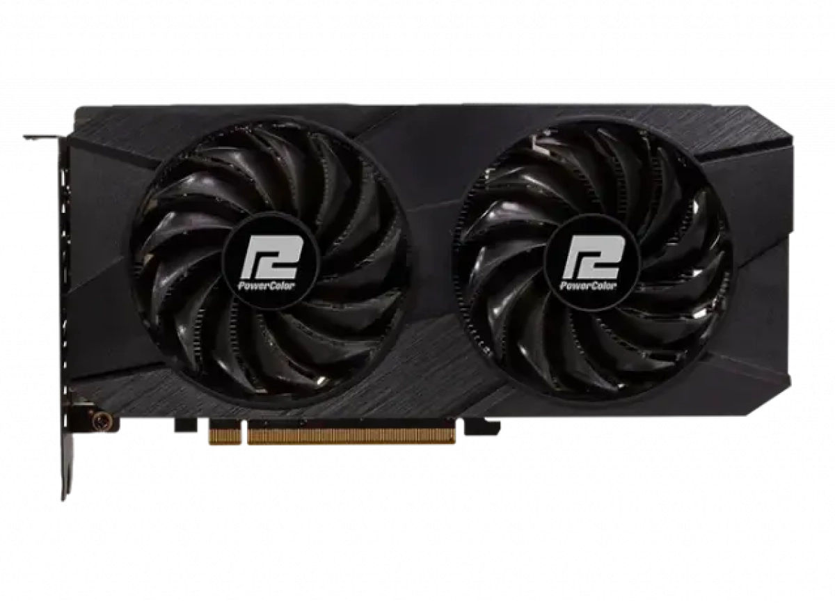 Видеокарта POWERCOLOR Fighter V2,AMD Radeon RX 7600, 8GB, GDDR6, 128 b, PCI Express 4.0 x8, 1x HDMI 2.1, 3x DisplayPort 2.1, черенна ниска цена с бърза доставка - BestPC.BG
