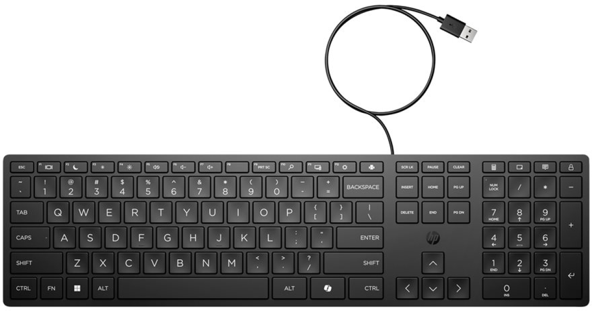 Клавиатура HP 320K G2, USB Свързване, Чернана ниска цена с бърза доставка - BestPC.BG