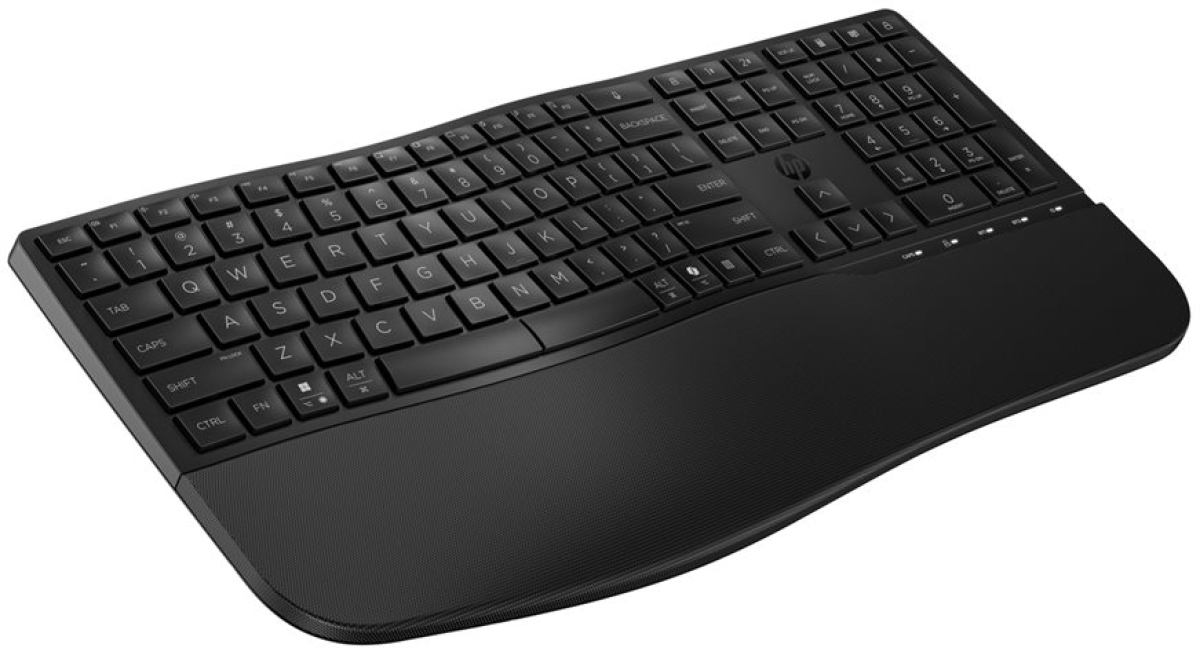 Клавиатура HP 685, безжична, 2.4 GHz, ергономична, dual-mode, До 10 m, черенна ниска цена с бърза доставка - BestPC.BG