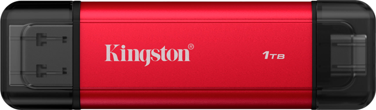 Kingston 1TB Dual USB-A-C Portable SSD, Up to 1050MB-s USB 3.2 Gen 2на ниска цена с бърза доставка - BestPC.BG