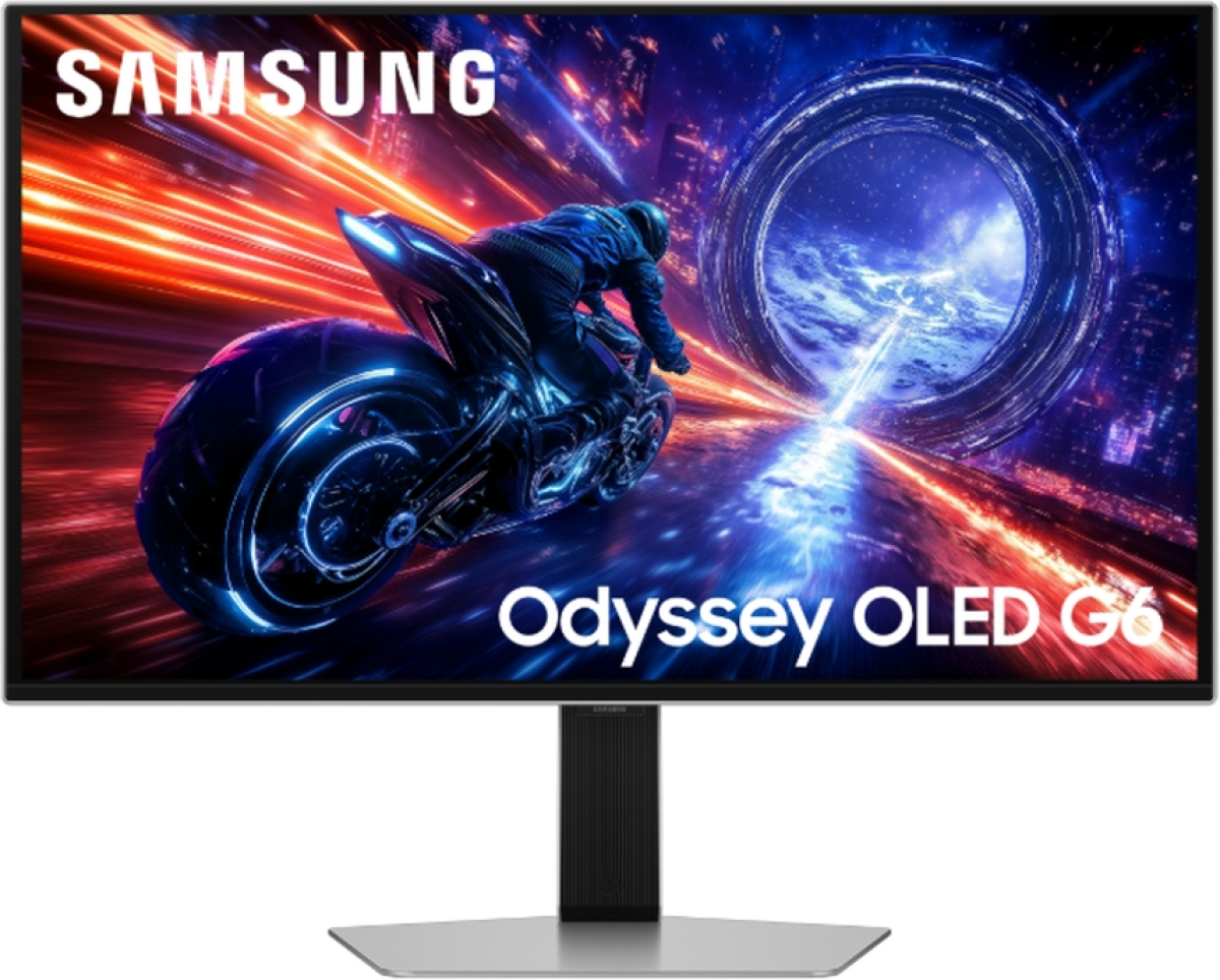 Монитор Samsung 27FG602 27" Odyssey G6 OLED 500Hz 0.03ms 2560x1440 DP HDMI Silverна ниска цена с бърза доставка - BestPC.BG