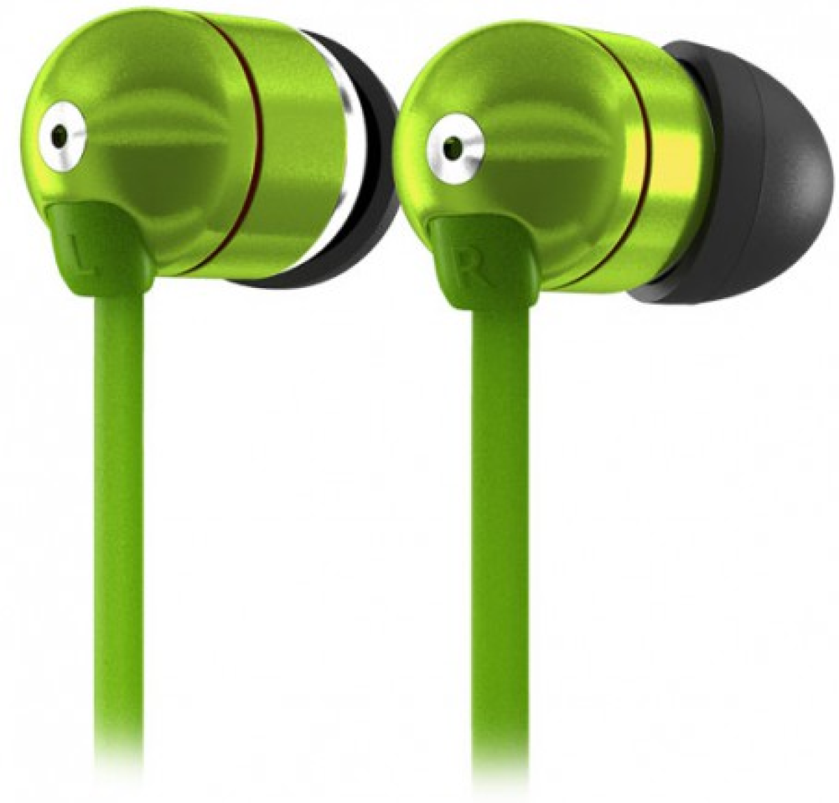 Слушалки REVOBEATS J103, с микрофон, 3.5мм жак, LIME GREENна ниска цена с бърза доставка - BestPC.BG