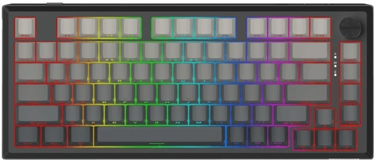 Механична геймърска клавиатура Redragon Penumbra Pro K687GG-RGB-PRO с RGB осветление - чернана ниска цена с бърза доставка - BestPC.BG