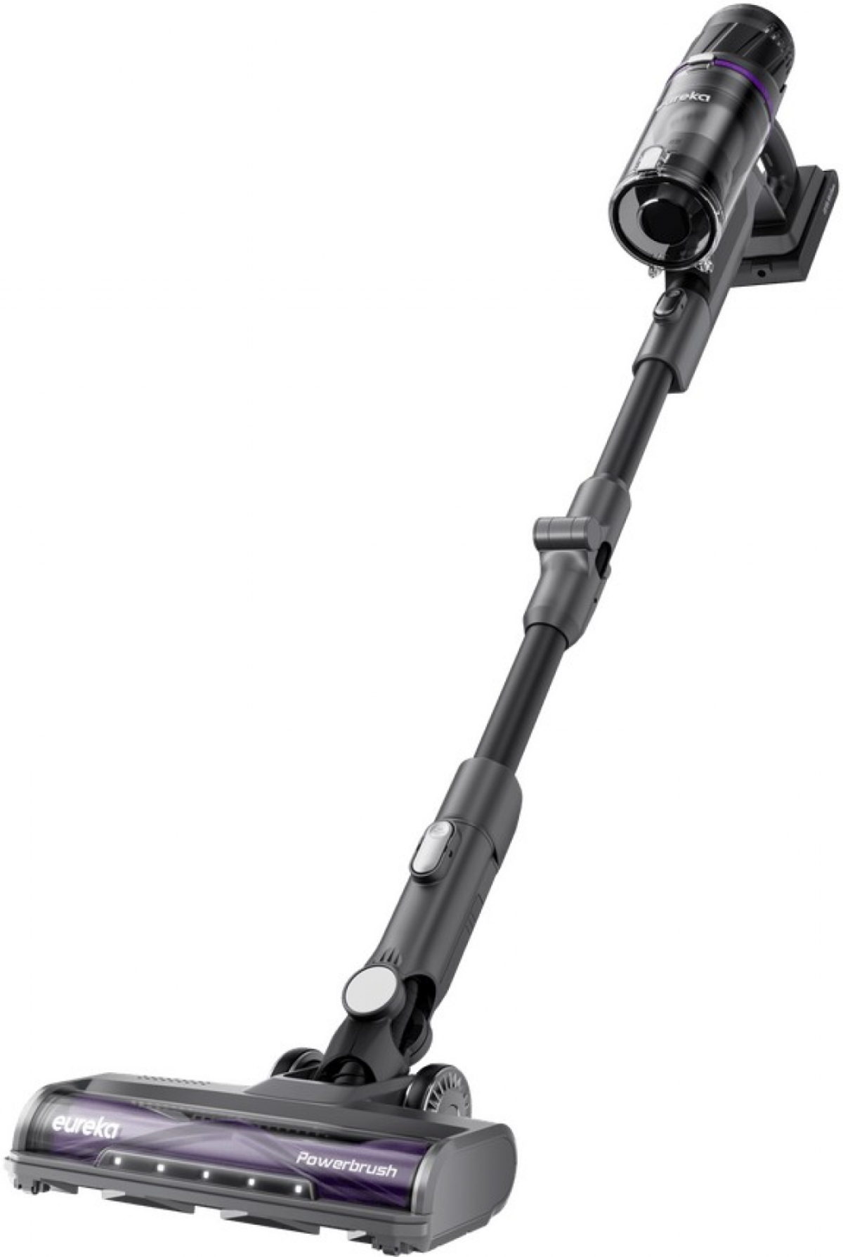 Прахосмукачка Eureka NEC530, безкабелна, вертикална, LED дисплей, HEPA филтър, без торба, черенна ниска цена с бърза доставка - BestPC.BG