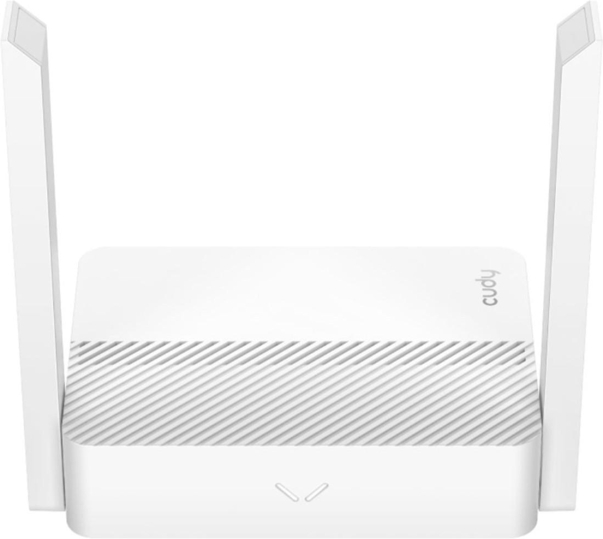 Безжичен рутер Cudy WR300 N300 802.11b-g-n,300Mbps, 2.4GHz, 4x 10-100Mbp, 2x 5dBi fixed антени, бялна ниска цена с бърза доставка - BestPC.BG