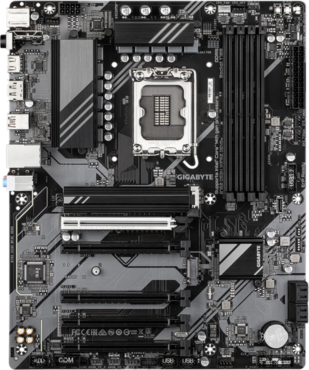 Дънна платка GIGABYTE B760 DS3H WF6E GEN5-LGA1700на ниска цена с бърза доставка - BestPC.BG