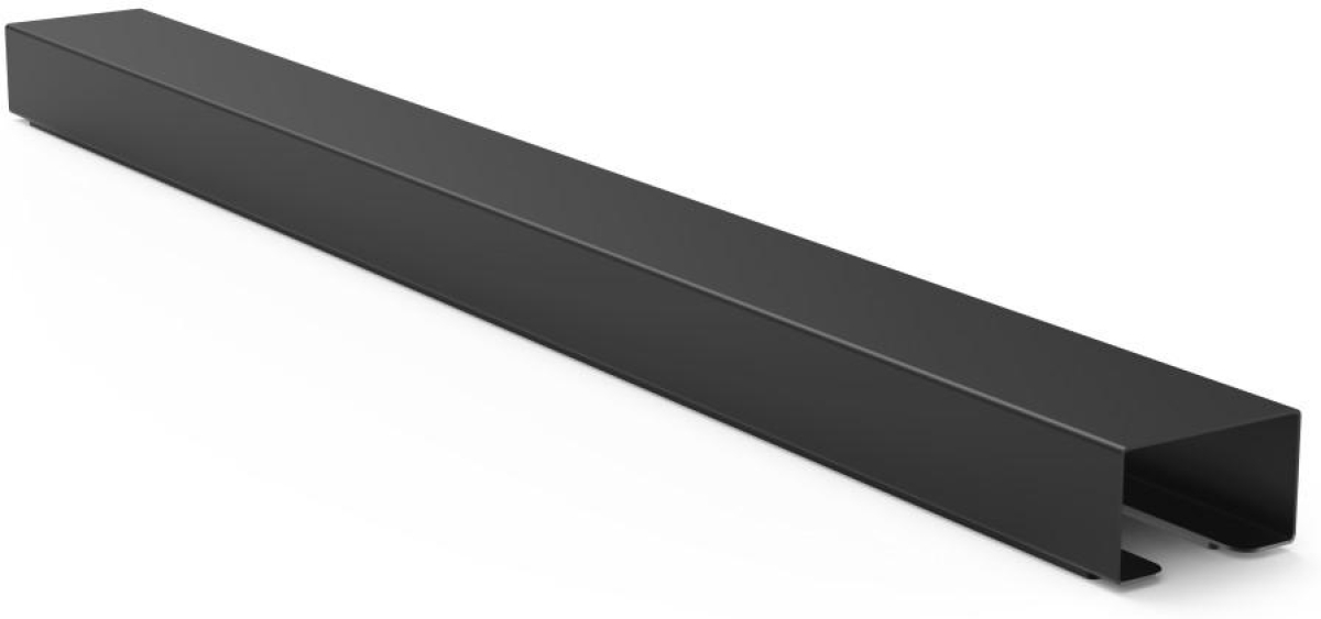 Кабелен канал HAMA магнитен, 55 см, за монтаж на крака на маса, черенна ниска цена с бърза доставка - BestPC.BG