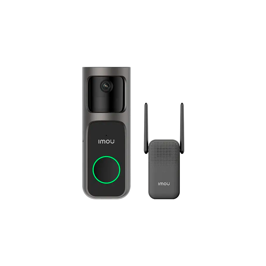 Камера Imou 3MP Wi-Fi Doorbell 2S Kit, 2K QHD, 5000mAh rechargable battery, night vision 5m, Mic and Speaker, USB-Cна ниска цена с бърза доставка - BestPC.BG