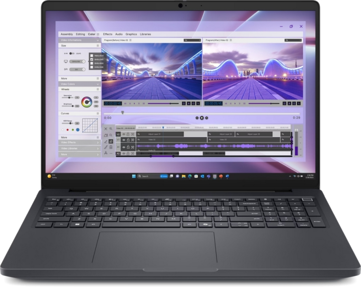 Лаптоп Dell Pro Max 16 MC16250, 16.0", Full HD+, Intel Core Ultra 7 265H, Intel Arc 140T, 32 GB, 1 TB SSD, Windows 11 Pro, Черенна ниска цена с бърза доставка - BestPC.BG