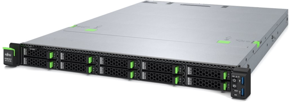 Сървър FUJITSU PRIMERGY RX1330m6 Intel Xeon 6369P RAM 1x32GB FF 4xSFF PSU 2x500W TPM iRMC eLCMна ниска цена с бърза доставка - BestPC.BG