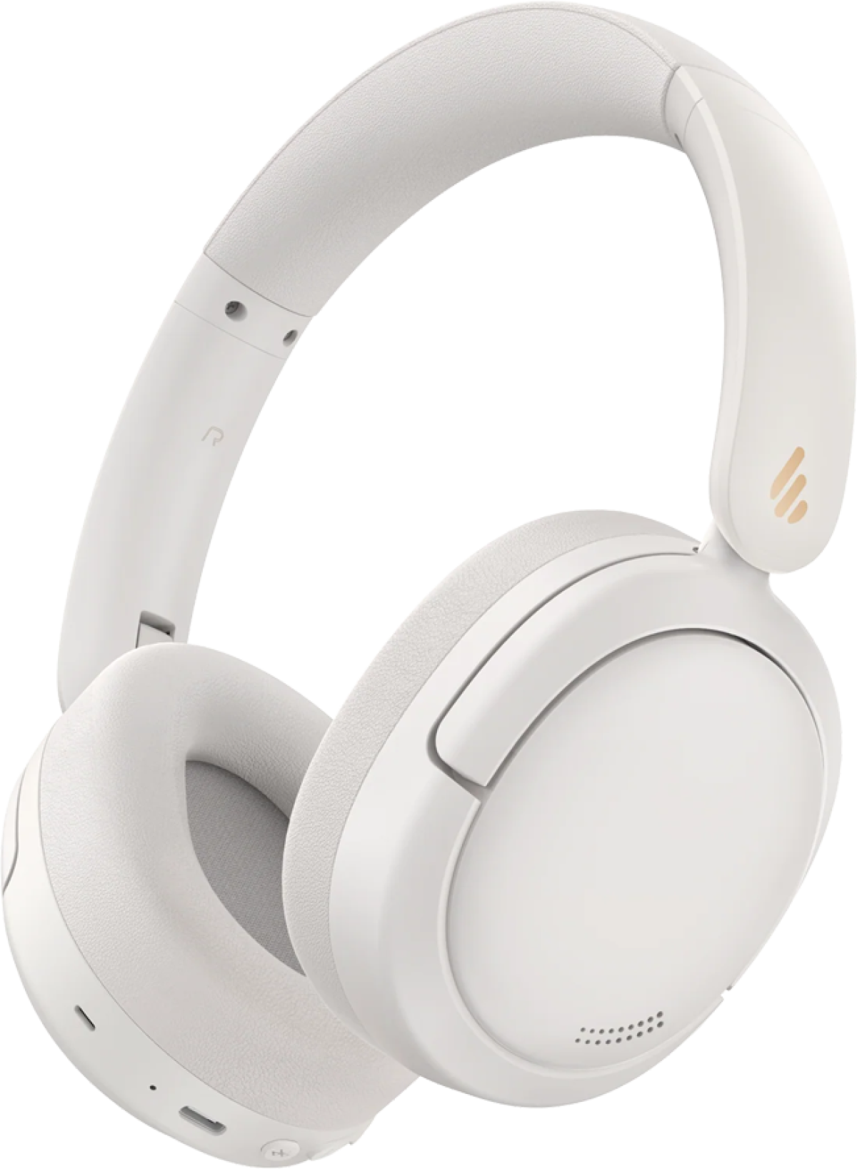 Edifier W800BT Pro Безжични Over-Ear Слушалки, BT V5.4, Multipoint Connection, AI Call Noise Reduction, До 45H Батерия, USB-C, Белина ниска цена с бърза доставка - BestPC.BG