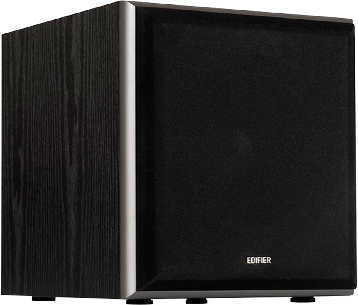 Озвучителна система Edifier T5 Активен субуфер, 8-инчов предно насочен високоговорител с дълъг ход, 70 W RMS, 38 Hz, черенна ниска цена с бърза доставка - BestPC.BG