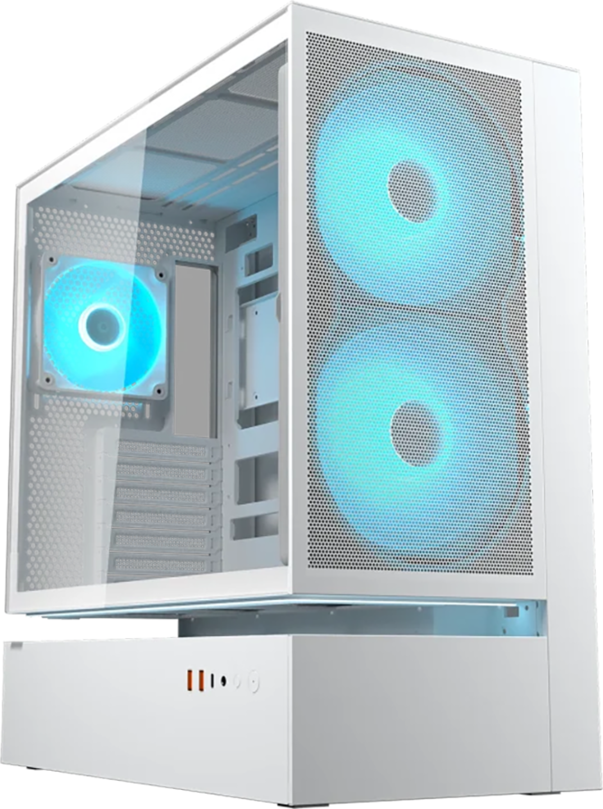 Кутия COUGAR CFV235 Mesh PC Case, Mid Tower, Бялна ниска цена с бърза доставка - BestPC.BG