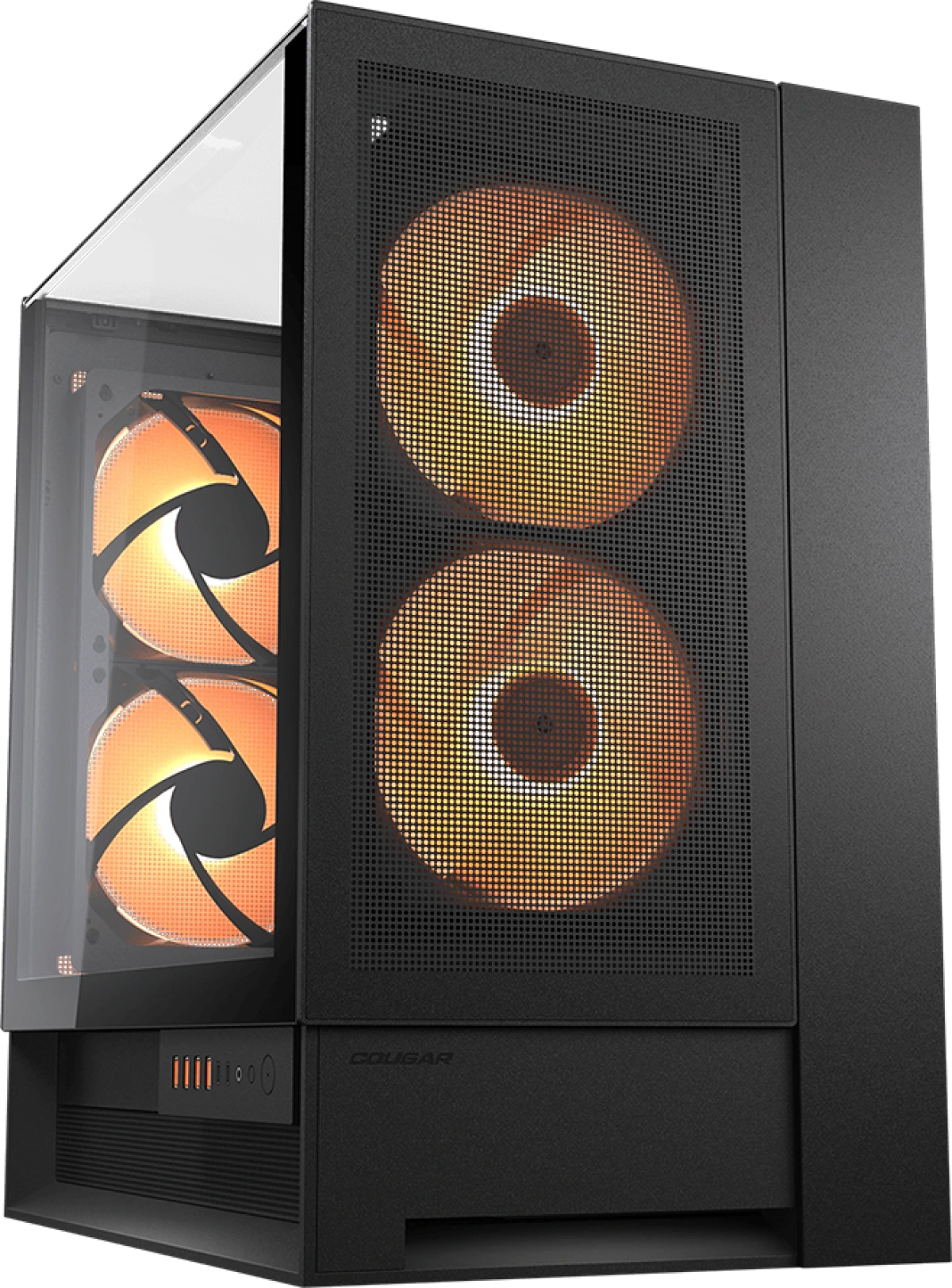 Кутия COUGAR OmnyX PC Case, Mid Tower, Blackна ниска цена с бърза доставка - BestPC.BG