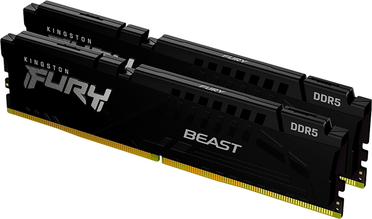 Памет Kingston FURY Beast 64GB (2х 32GB) DDR5, 5600MT-s, CL36на ниска цена с бърза доставка - BestPC.BG