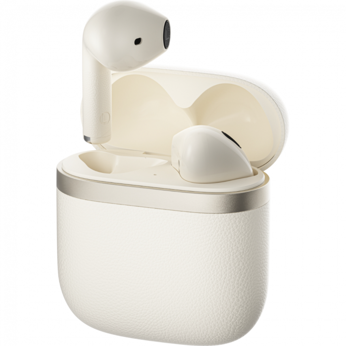 Слушалки Edifier W200Ts TWS Earbuds, BT V5.3, Touch controls, Up to 22H Battery, USB-C, IP54, Бялна ниска цена с бърза доставка - BestPC.BG