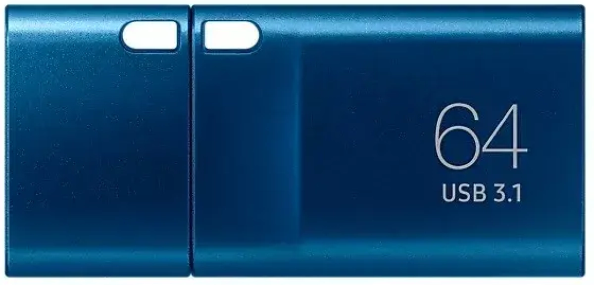 USB памет Samsung Pendrive USB-C, 648GB, USB 3.1, Синяна ниска цена с бърза доставка - BestPC.BG