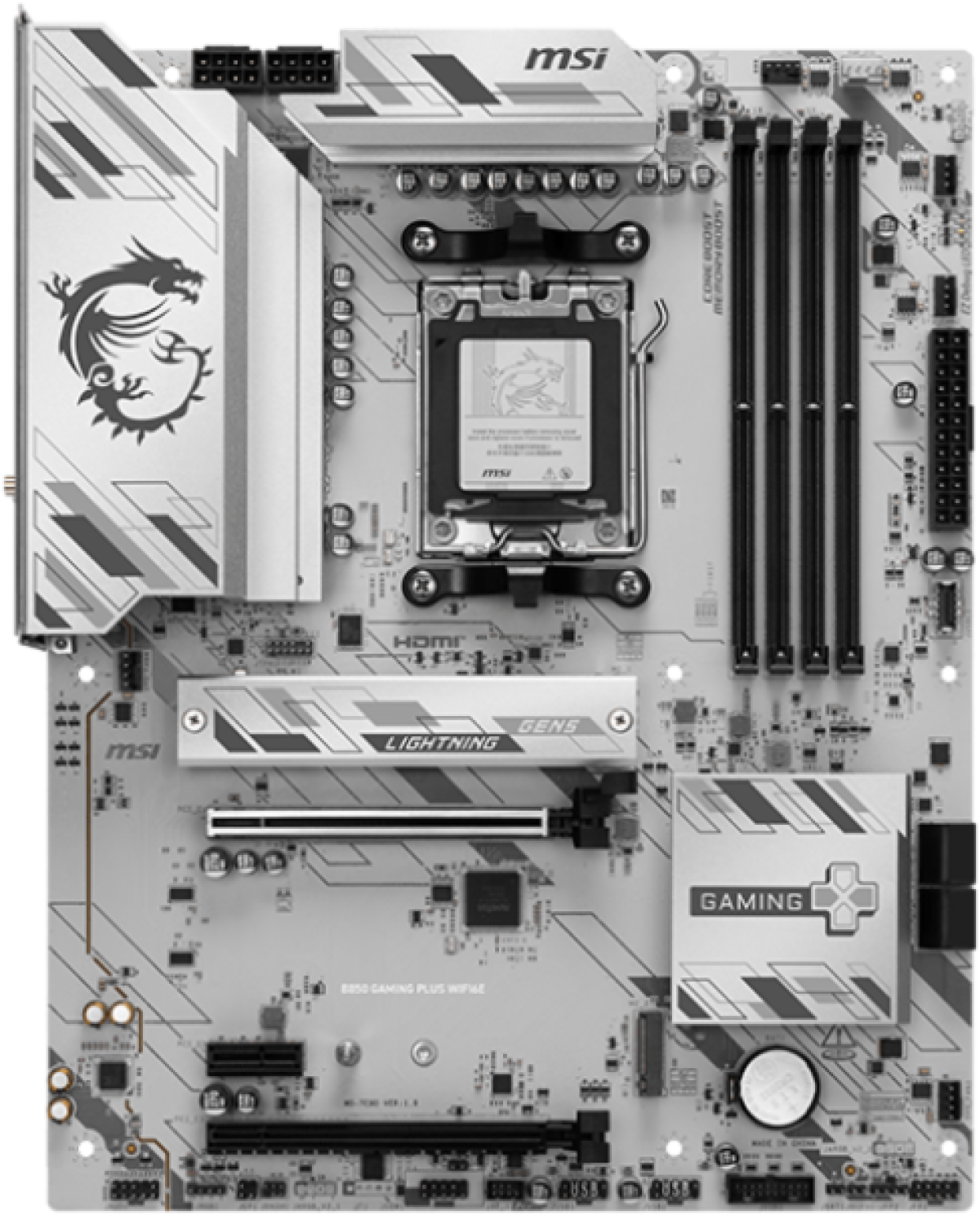 Дънна платка MSI B850 GAMING PLUS WIFI6E - DDR5 - ATX - AMD AM5на ниска цена с бърза доставка - BestPC.BG