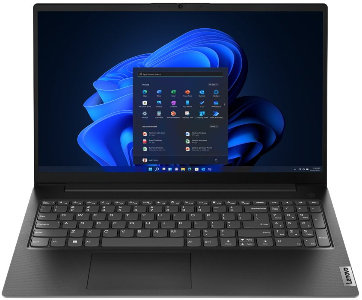 Лаптоп Lenovo V15 G4 AMN, 15.6", Full HD, AMD Ryzen 3 7320U, AMD Radeon 610M, 16 GB, 512 GB SSD, Windows 11 Pro, Черенна ниска цена с бърза доставка - BestPC.BG