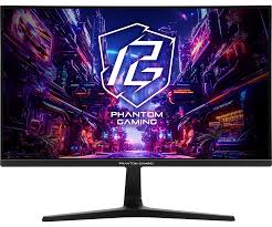 Монитор ASROCK PG25FFT, 24.5" 180Hz, FHD (1920x1080) 16:9, 2 x HDMI, 1 x DisplayPort, 1 x Headphone Out, Черенна ниска цена с бърза доставка - BestPC.BG