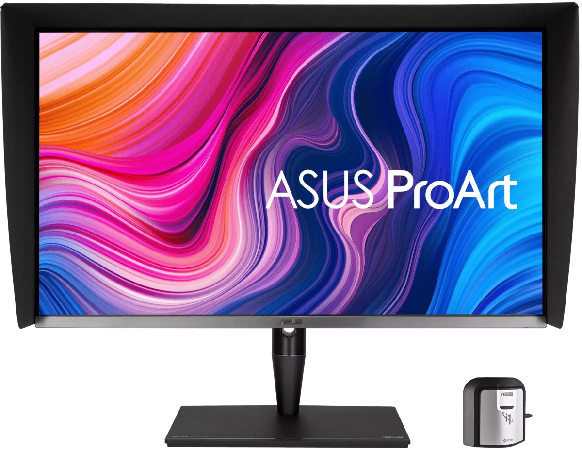 Монитор ASUS ProArt PA32UCG-K, 32", IPS, MiniLED, 4K(3840x2160) HDR, 1600 nits, 120Hz, черенна ниска цена с бърза доставка - BestPC.BG