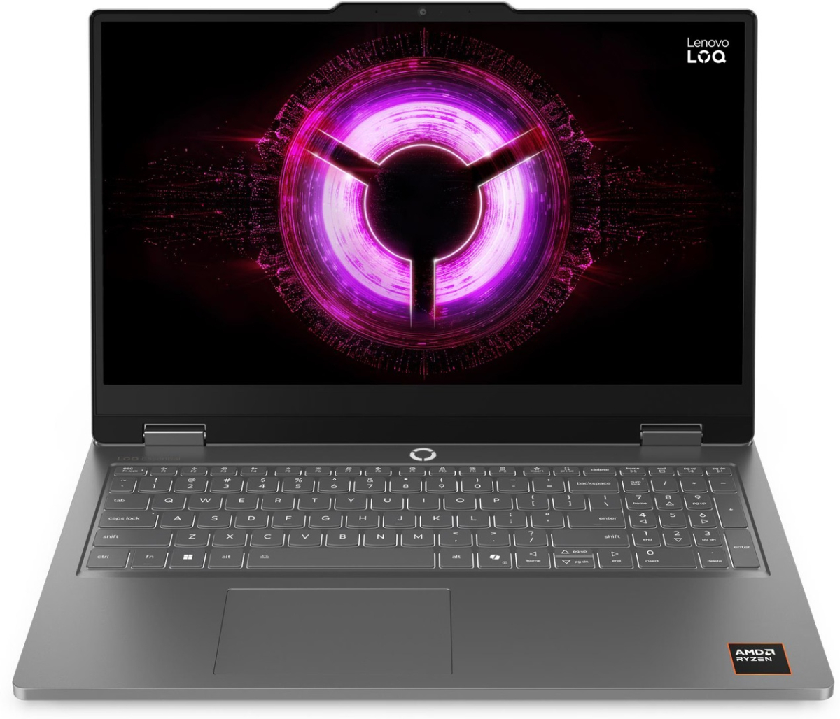 Лаптоп Lenovo LOQ Essential 15ARP11, 15.6", Full HD, AMD Ryzen 7 170, NVIDIA RTX 5050 8GB GDDR7 DLSS 4, 16 GB, 512 GB SSD, Без OS, Сивна ниска цена с бърза доставка - BestPC.BG