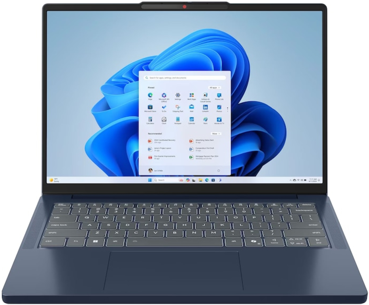 Лаптоп Lenovo IdeaPad Slim 3 14IRH10, 14.0", Full HD+, Intel Core i5-13420H, Intel UHD Graphics Xe G4 48EUs, 16 GB, 512 GB SSD, Без OS, Синна ниска цена с бърза доставка - BestPC.BG